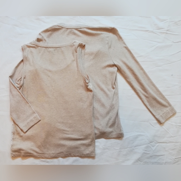 Jones New York Beige V Neck Cardigan & Tank With Lace - Excellent Condition - Picture 3 of 7